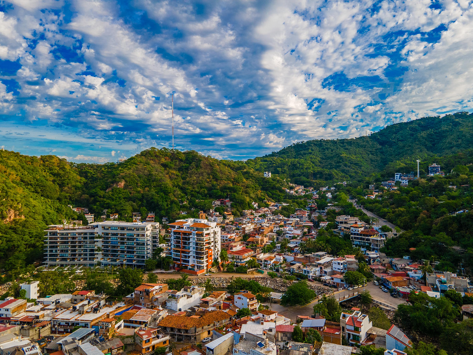 View of Puerto Vallarta town